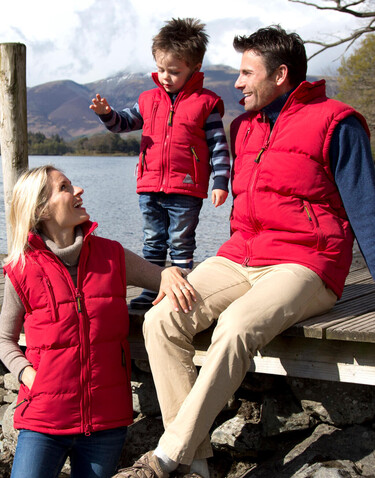 Result Junior Ultra Padded Bodywarmer, Red, XL (11-12) bedrucken, Art.-Nr. 417334006