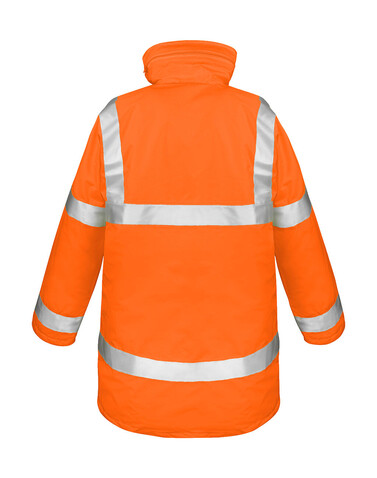 Result Safety Jacket, Fluorescent Orange, S bedrucken, Art.-Nr. 418334053