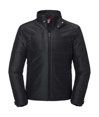 Russell Europe Men`s Cross Jacket, Black, S bedrucken, Art.-Nr. 419001013