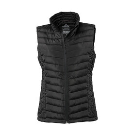Tee Jays Ladies` Zepelin Vest, Black, S bedrucken, Art.-Nr. 420541013