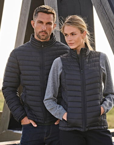 Tee Jays Ladies` Zepelin Vest, Driftwood, L bedrucken, Art.-Nr. 420547105