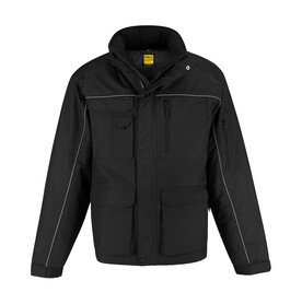 B &amp;amp; C Shelter PRO Jacket, Black, S bedrucken, Art.-Nr. 421421013