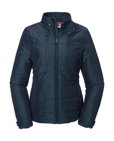 Russell Europe Ladies` Cross Jacket, Black, 3XL bedrucken, Art.-Nr. 422001018