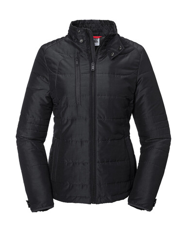 Russell Europe Ladies` Cross Jacket, Black, 3XL bedrucken, Art.-Nr. 422001018