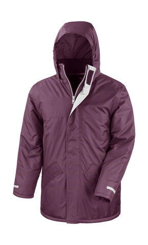 Result Winter Parka, Burgundy, XL bedrucken, Art.-Nr. 422334486