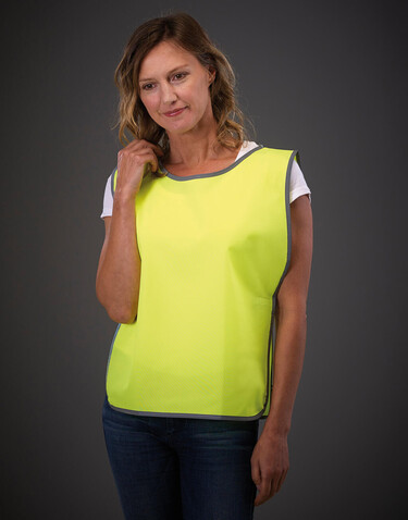 Yoko Fluo Reflective Border Tabard, Red, L/XL bedrucken, Art.-Nr. 422774001 Yoko Fluo Reflective Border Tabard, Red, L/XL bedrucken, Art.-Nr. 422774001