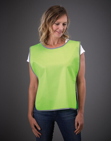 Yoko Fluo Reflective Border Tabard, Red, L/XL bedrucken, Art.-Nr. 422774001 Yoko Fluo Reflective Border Tabard, Red, L/XL bedrucken, Art.-Nr. 422774001