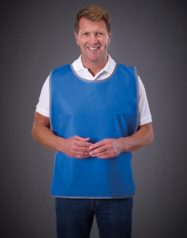 Yoko Fluo Reflective Border Tabard, Red, L/XL bedrucken, Art.-Nr. 422774001 Yoko Fluo Reflective Border Tabard, Red, L/XL bedrucken, Art.-Nr. 422774001