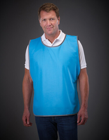Yoko Fluo Reflective Border Tabard, Red, L/XL bedrucken, Art.-Nr. 422774001 Yoko Fluo Reflective Border Tabard, Red, L/XL bedrucken, Art.-Nr. 422774001