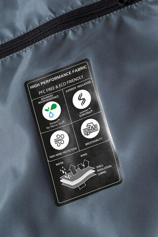 Russell Europe Men`s Hooded Nano Jacket, Black, S bedrucken, Art.-Nr. 423001013