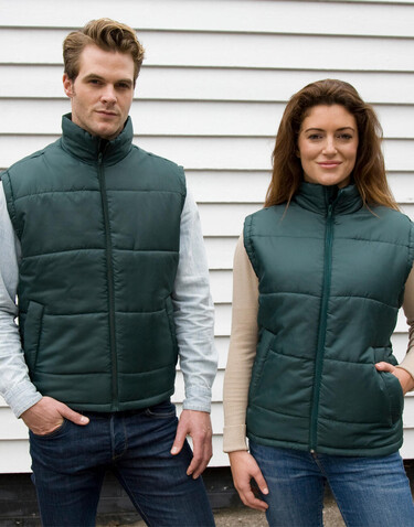 Result Core Bodywarmer, Bottle Green, XL bedrucken, Art.-Nr. 423335406