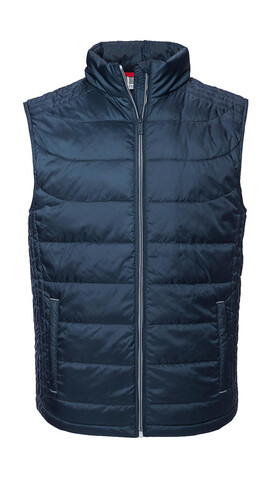 Russell Europe Men`s Nano Bodywarmer, French Navy, L bedrucken, Art.-Nr. 425002015