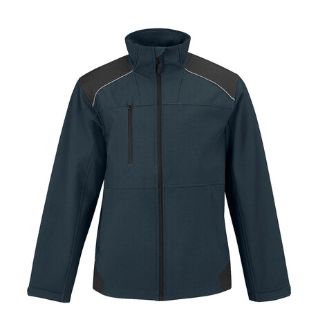 B &amp; C Shield Softshell PRO Jacket, Navy, L bedrucken, Art.-Nr. 425422005