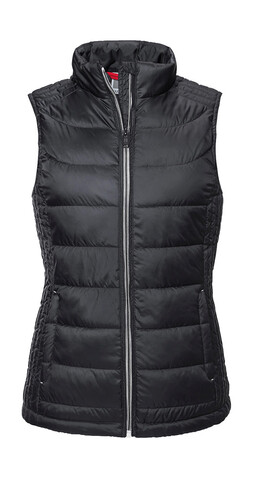 Russell Europe Ladies` Nano Bodywarmer, Black, XS bedrucken, Art.-Nr. 426001012