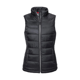 Russell Europe Ladies` Nano Bodywarmer, Black, XS bedrucken, Art.-Nr. 426001012