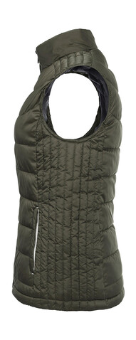 Russell Europe Ladies` Nano Bodywarmer, Iron Grey, S bedrucken, Art.-Nr. 426001193