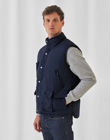 B & C Bodywarmer Explorer, Navy, M bedrucken, Art.-Nr. 427422004 B & C Bodywarmer Explorer, Navy, M bedrucken, Art.-Nr. 427422004