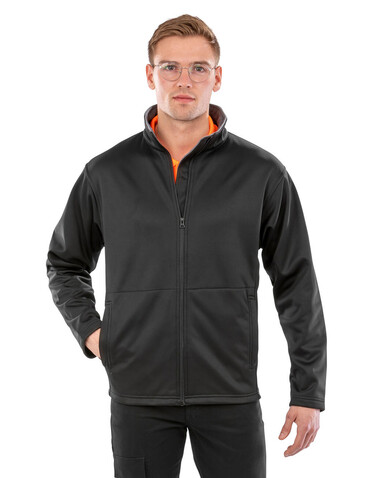 Result Core Softshell Jacket, Black, L bedrucken, Art.-Nr. 428331015