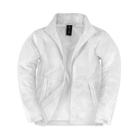 B &amp;amp; C Multi-Active/men Jacket, White/White, 3XL bedrucken, Art.-Nr. 432420708