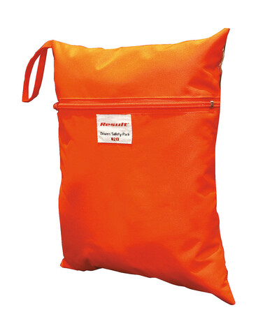 Result Pocket for Safety Vests, Fluorescent Orange, One Size bedrucken, Art.-Nr. 434334050