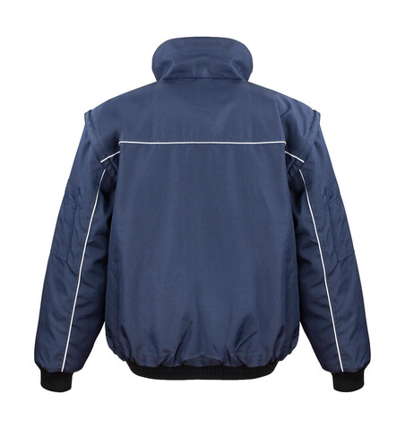 Result Heavy Duty Jacket, Red/Navy, L bedrucken, Art.-Nr. 437334555