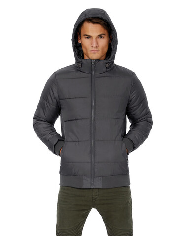 B &amp; C Superhood/men Jacket, Navy/Neon Green, 2XL bedrucken, Art.-Nr. 437422707