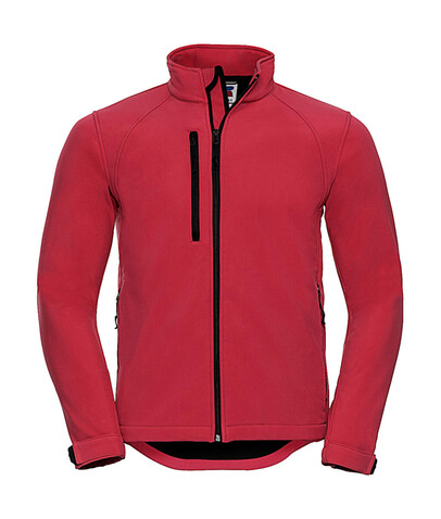 Russell Europe Softshell Jacket, Classic Red, 4XL bedrucken, Art.-Nr. 438004019