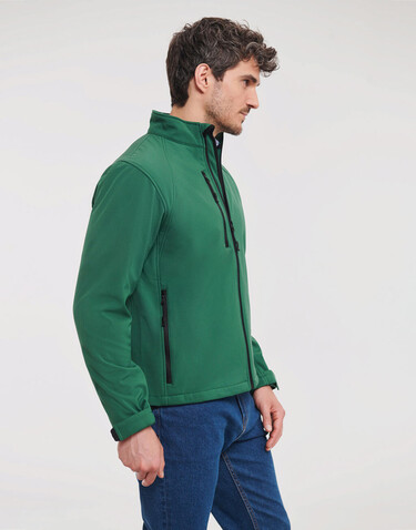 Russell Europe Softshell Jacket, Titanium, XL bedrucken, Art.-Nr. 438001396