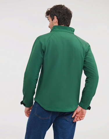 Russell Europe Softshell Jacket, Titanium, S bedrucken, Art.-Nr. 438001393