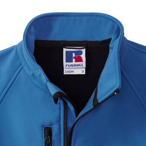Russell Europe Softshell Jacket, Titanium, XL bedrucken, Art.-Nr. 438001396