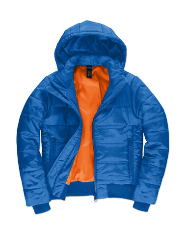 B & C Superhood/women Jacket, Royal/Neon Orange, M bedrucken, Art.-Nr. 439423724 B & C Superhood/women Jacket, Royal/Neon Orange, M bedrucken, Art.-Nr. 439423724