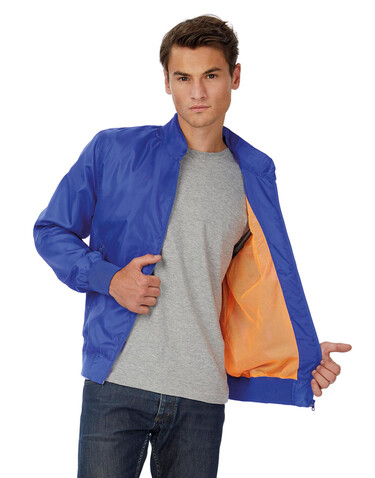 B &amp; C Trooper/men Jacket, White/White, 3XL bedrucken, Art.-Nr. 440420708