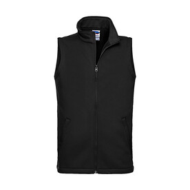 Russell Europe Men`s Smart Softshell Gilet, Black, XS bedrucken, Art.-Nr. 445001012 Russell Europe Men`s Smart Softshell Gilet, Black, XS bedrucken, Art.-Nr. 445001012
