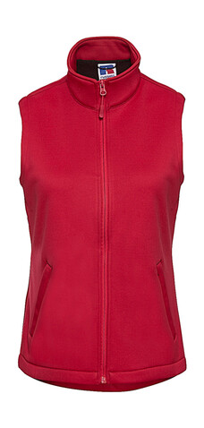 Russell Europe Men`s Smart Softshell Gilet, Classic Red, 2XL bedrucken, Art.-Nr. 445004017