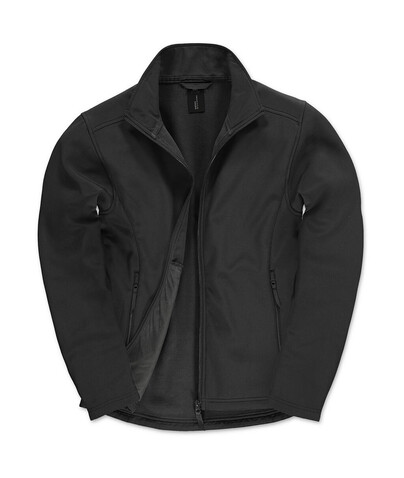 B & C ID.701 Softshell Jacket, Black/Black, M bedrucken, Art.-Nr. 445421774 B & C ID.701 Softshell Jacket, Black/Black, M bedrucken, Art.-Nr. 445421774