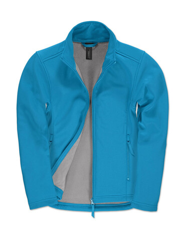 B &amp; C ID.701/women Softshell Jacket, Atoll/Attitude Grey, XS bedrucken, Art.-Nr. 447423692