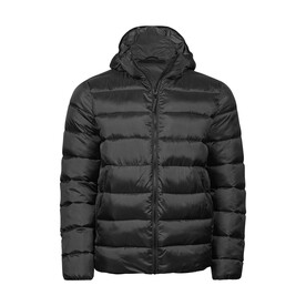 Tee Jays Lite Hooded Jacket, Black, XS bedrucken, Art.-Nr. 449541012