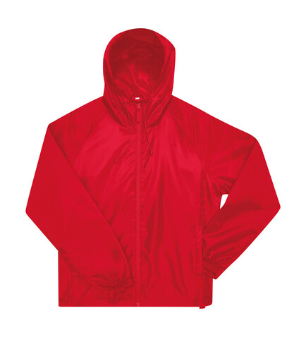 B &amp; C #Reset Windbreaker, Red, M bedrucken, Art.-Nr. 450424003
