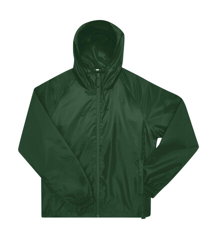 B &amp; C #Reset Windbreaker, Bottle Green, 2XL bedrucken, Art.-Nr. 450425406