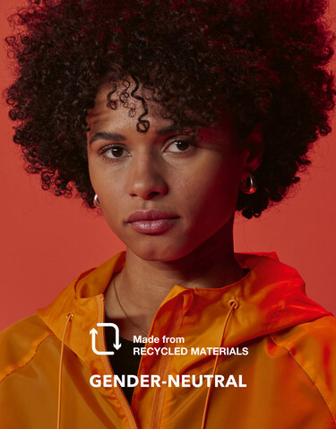 B &amp; C #Reset Windbreaker, Meta Orange, L bedrucken, Art.-Nr. 450424444