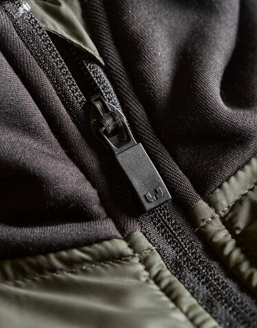 Tee Jays Hybrid-Stretch Jacket, Black/Black, S bedrucken, Art.-Nr. 455541773