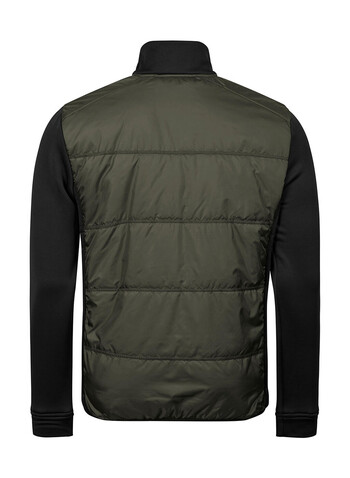Tee Jays Hybrid-Stretch Jacket, Deep Green/Black, S bedrucken, Art.-Nr. 455545513