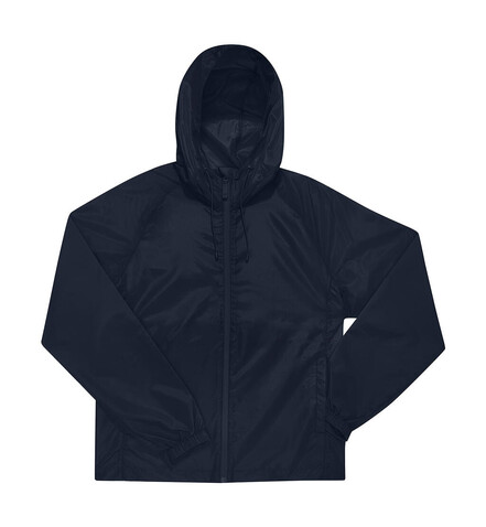 B &amp; C Reset Lined Windbreaker, Navy, S bedrucken, Art.-Nr. 457422002