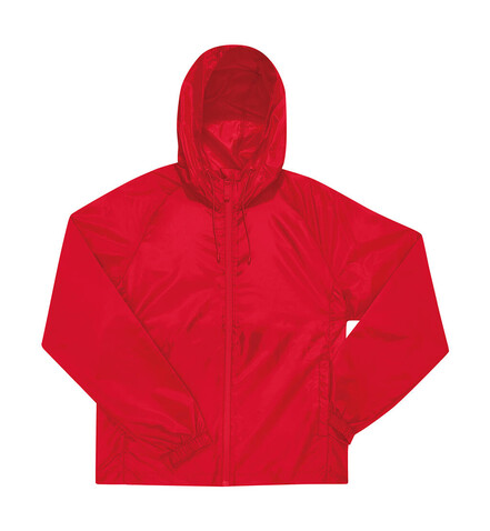 B &amp; C Reset Lined Windbreaker, Red, S bedrucken, Art.-Nr. 457424002