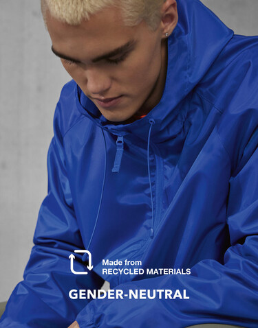 B &amp; C Reset Lined Windbreaker, Royal Blue, S bedrucken, Art.-Nr. 457423002
