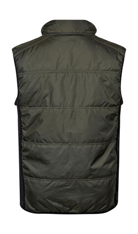 Tee Jays Hybrid-Stretch Bodywarmer, Black/Black, XS bedrucken, Art.-Nr. 457541772