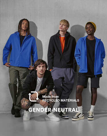 B & C Reset 3Lr Hooded Softshell, Red, S bedrucken, Art.-Nr. 460424002 B & C Reset 3Lr Hooded Softshell, Red, S bedrucken, Art.-Nr. 460424002