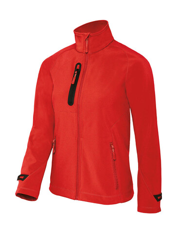 B & C X-Lite Softshell/women Jacket, Deep Red, M bedrucken, Art.-Nr. 464424064 B & C X-Lite Softshell/women Jacket, Deep Red, M bedrucken, Art.-Nr. 464424064