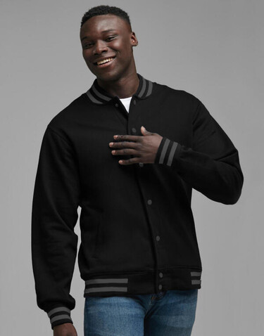 FDM Campus Jacket, Black/Charcoal, XS bedrucken, Art.-Nr. 466551592 FDM Campus Jacket, Black/Charcoal, XS bedrucken, Art.-Nr. 466551592