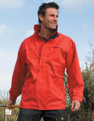 Result Mid-Season Jacket, Navy/Sand, XS bedrucken, Art.-Nr. 467332432